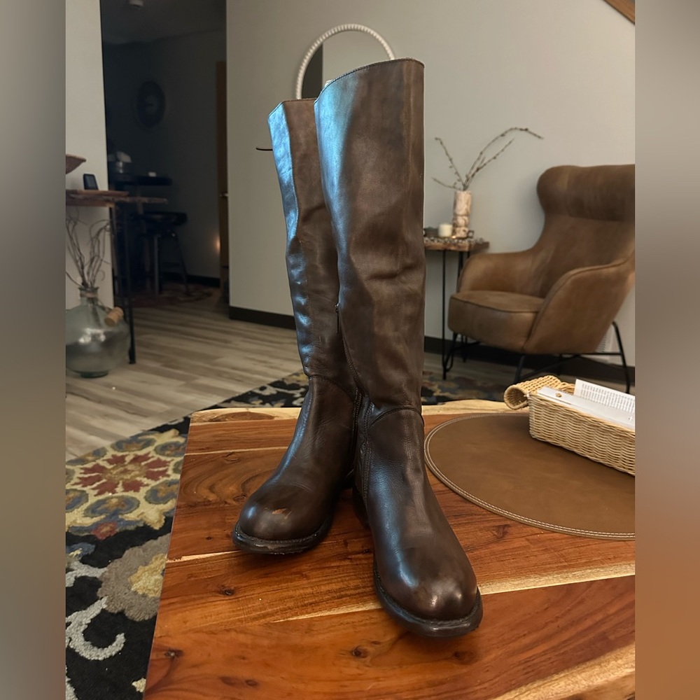 Bed Stu beautiful Brown Manchester Boots- size 8 fits like 8.5! EUC!! - Picture 3 of 7